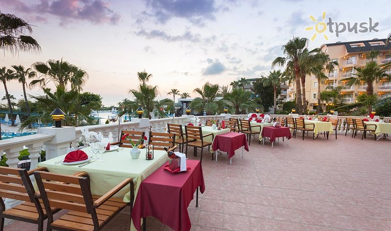 Фото отеля Iz Flower Side Beach Hotel 4* Сиде Турция бары и рестораны