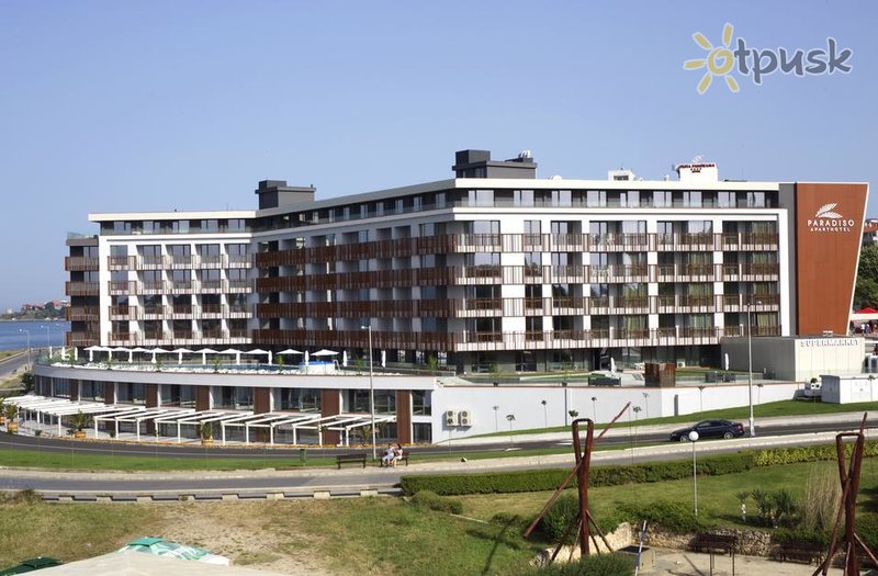 Фото отеля Paradiso Aparthotel Nessebar 3* Несебр Болгария экстерьер и бассейны
