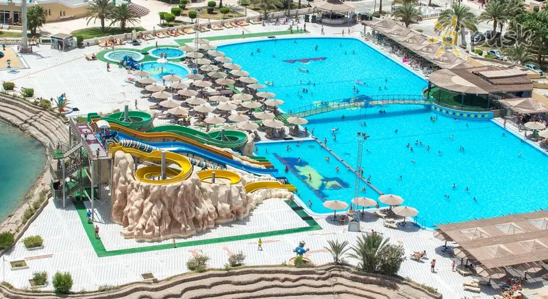 Фото отеля Golden 5 Almas Resort 5* Хургада Египет аквапарк, горки