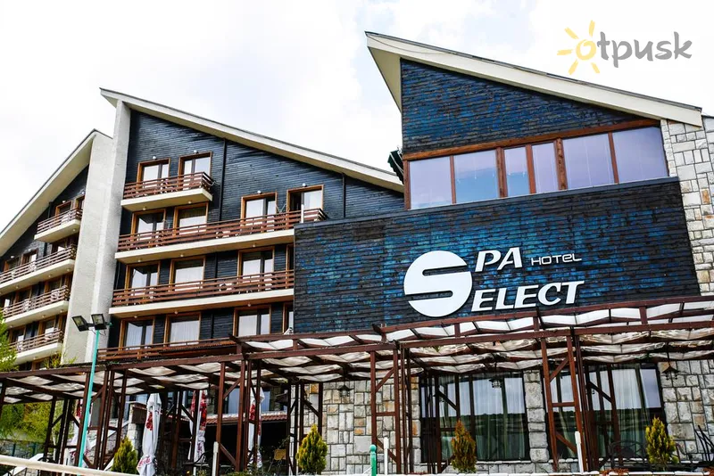 Фото отеля Select Spa Hotel 4* Velingradas Bulgarija išorė ir baseinai
