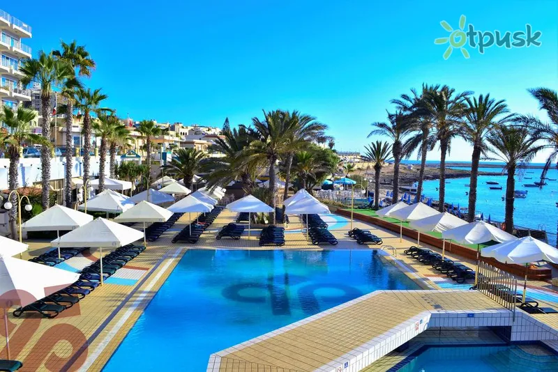 Фото отеля Qawra Palace Hotel 4* Аура Мальта экстерьер и бассейны
