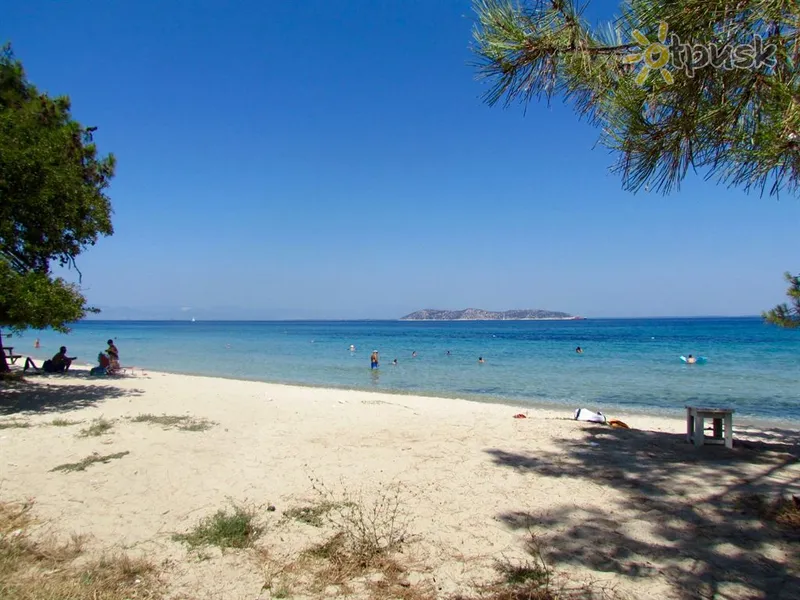 Фото отеля Aroma Nisteri Beach Hotel 2* о. Тасос Греция пляж