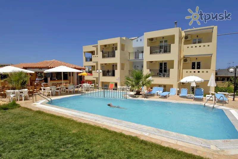 Фото отеля Sunshine Studios & Apartments 2* о. Крит – Ираклион Греция экстерьер и бассейны