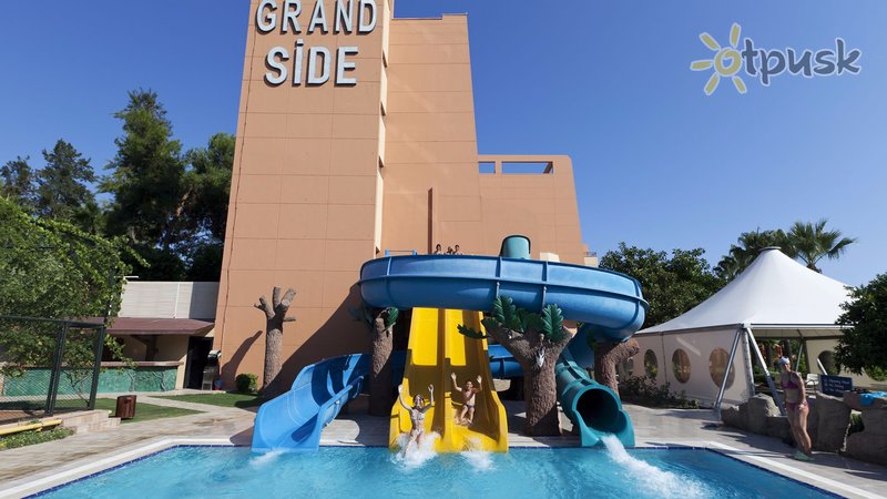 Фото отеля Grand Side Hotel 4* Сиде Турция аквапарк, горки
