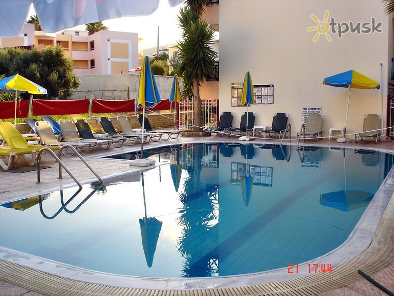 Фото отеля Vagelis Apartments 3* о. Крит – Ираклион Греция экстерьер и бассейны