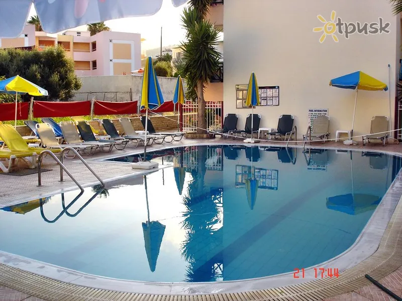 Фото отеля Vagelis Apartments 3* о. Крит – Іракліон Греція екстер'єр та басейни
