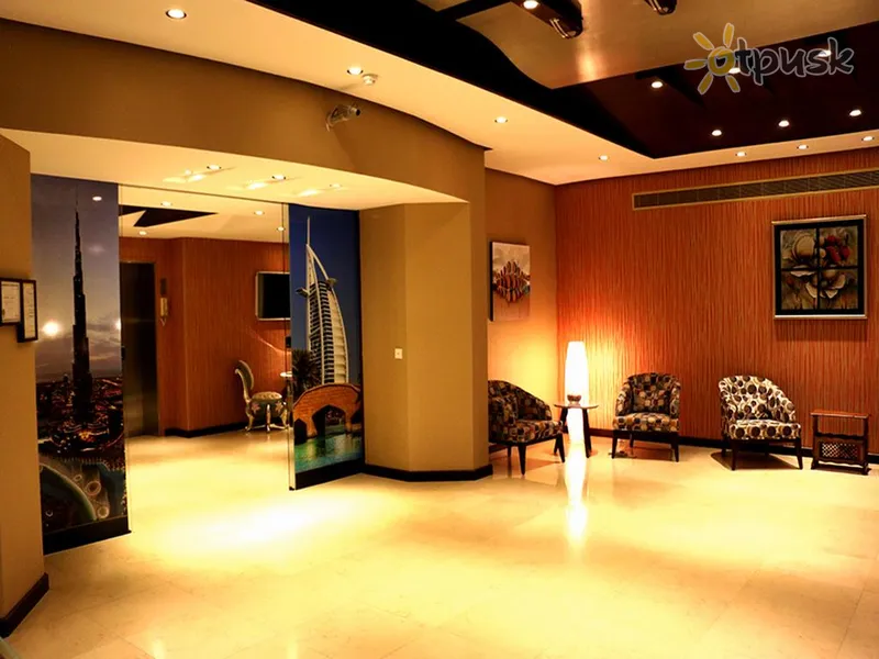 Фото отеля Arcadia Hotel Apartments 4* Дубай ОАЭ лобби и интерьер