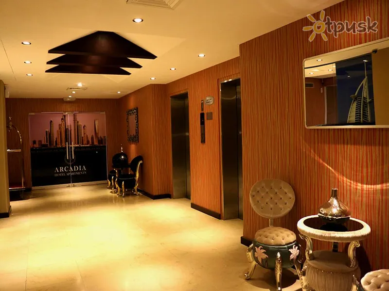 Фото отеля Arcadia Hotel Apartments 4* Dubajus JAE fojė ir interjeras