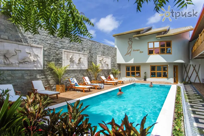 Фото отеля Kaani Village & Spa 4* Південний Мале Атол Мальдіви екстер'єр та басейни