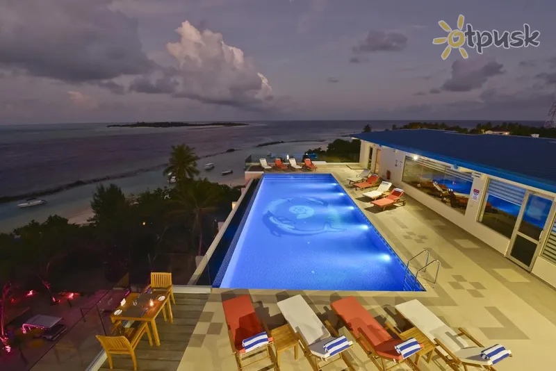 Фото отеля Season Paradise Guest House 4* Северный Мале Атолл Мальдивы экстерьер и бассейны