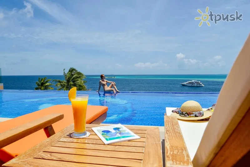 Фото отеля Season Paradise Guest House 4* Šiaurės Malės atolas Maldyvai išorė ir baseinai