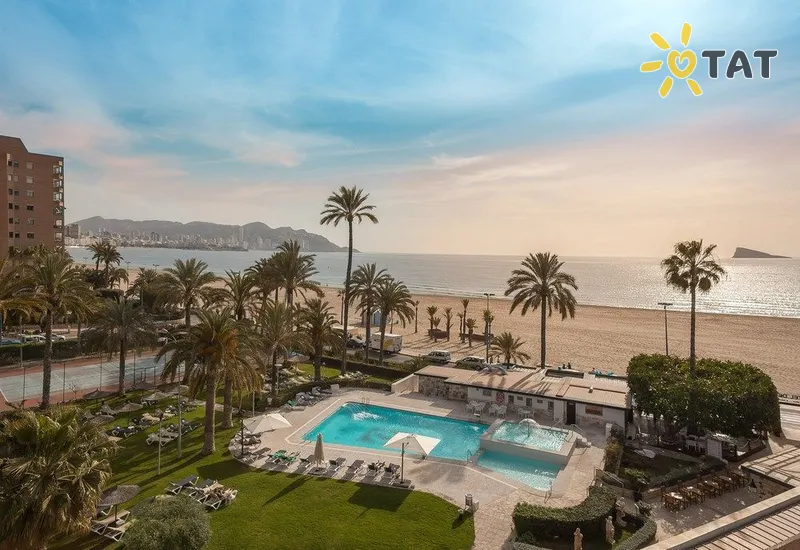 Фото отеля Gran Hotel Delfin 4* Коста Бланка Іспанія екстер'єр та басейни
