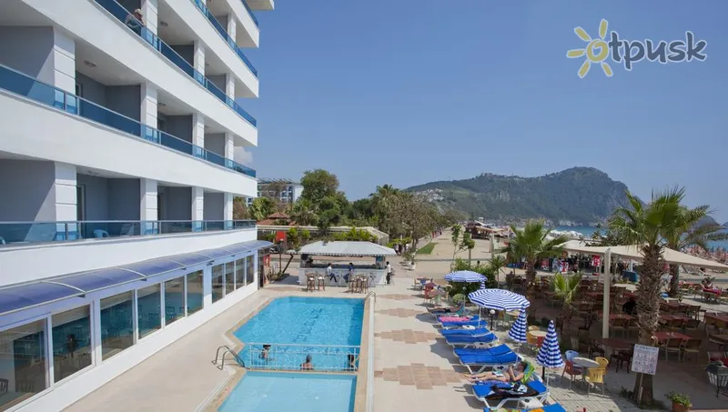 Фото отеля Azak Beach Hotel 3* Alanja Turcija ārpuse un baseini