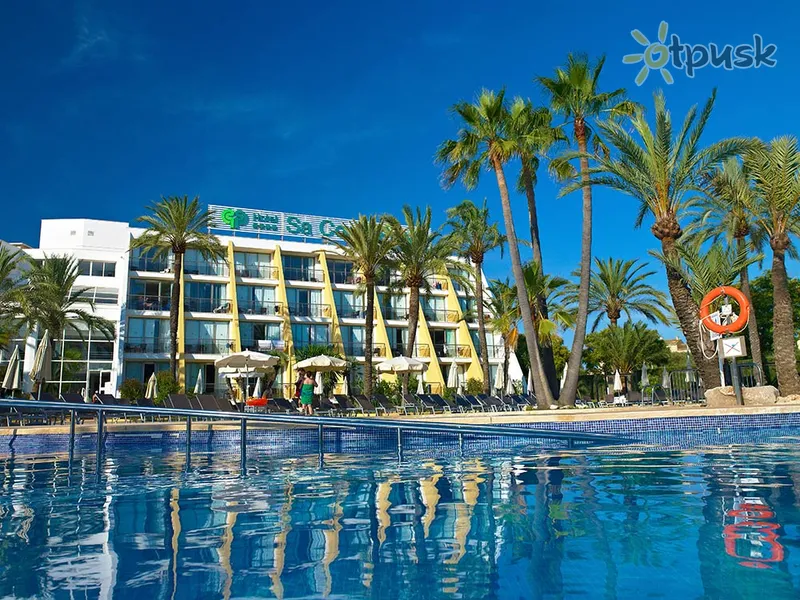 Фото отеля Protur Sa Coma Playa Hotel & Spa 4* par. Maljorka Spānija ārpuse un baseini