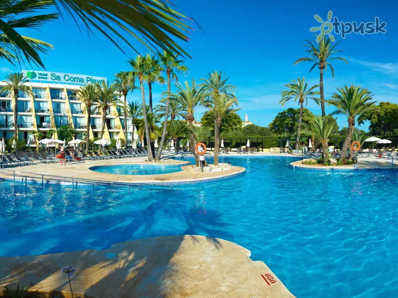 Фото отеля Protur Sa Coma Playa Hotel & Spa 4* Maljorka Ispanija išorė ir baseinai