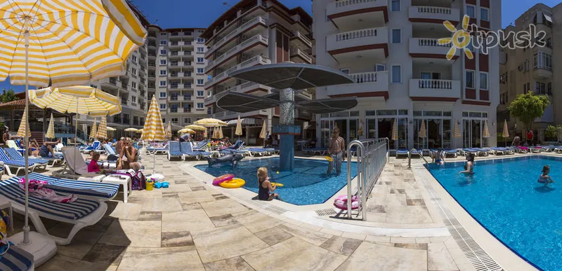 Фото отеля Villa Sun Flower Aparts & Suites 4* Alanija Turkija išorė ir baseinai
