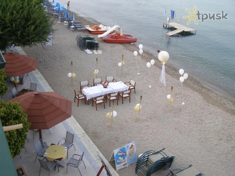 Фото отеля Christina Beach Hotel 4* о. Корфу Греція пляж