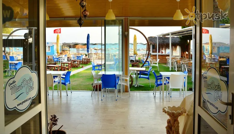 Фото отеля Gumuldur Mavi Deniz Otel 2* Оздере Турция лобби и интерьер
