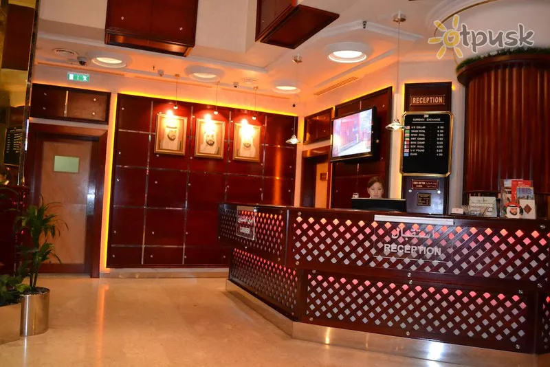 Фото отеля Strand Hotel 3* Абу Даби ОАЭ лобби и интерьер
