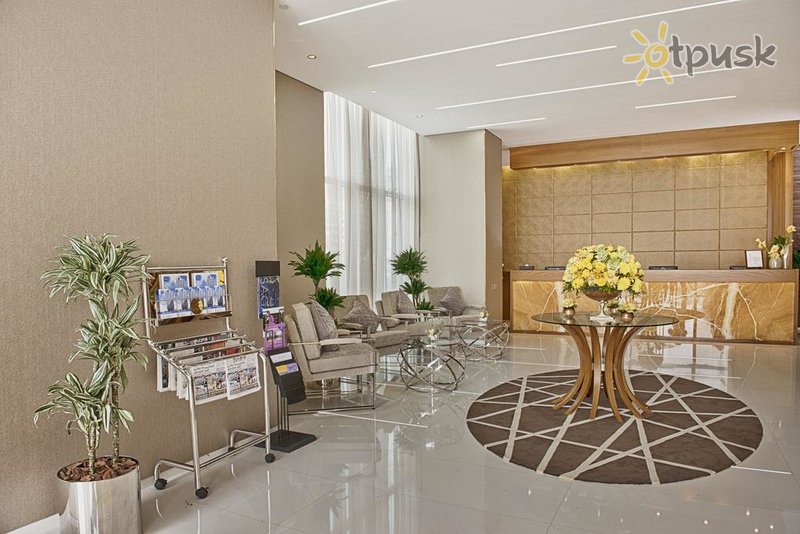 Фото отеля Tryp by Wyndham Abu Dhabi 4* Абу Даби ОАЭ лобби и интерьер