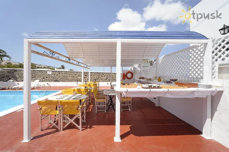 Фото отеля Solaris Hotel 3* Santorini Graikija barai ir restoranai