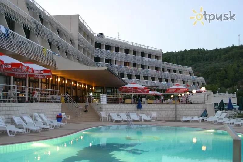 Фото отеля Adria Hotel 3* Vela Luka Kroatija išorė ir baseinai