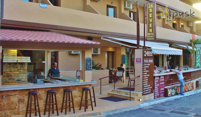 Фото отеля 7 Days Apartments 3* о. Крит – Ираклион Греция бары и рестораны