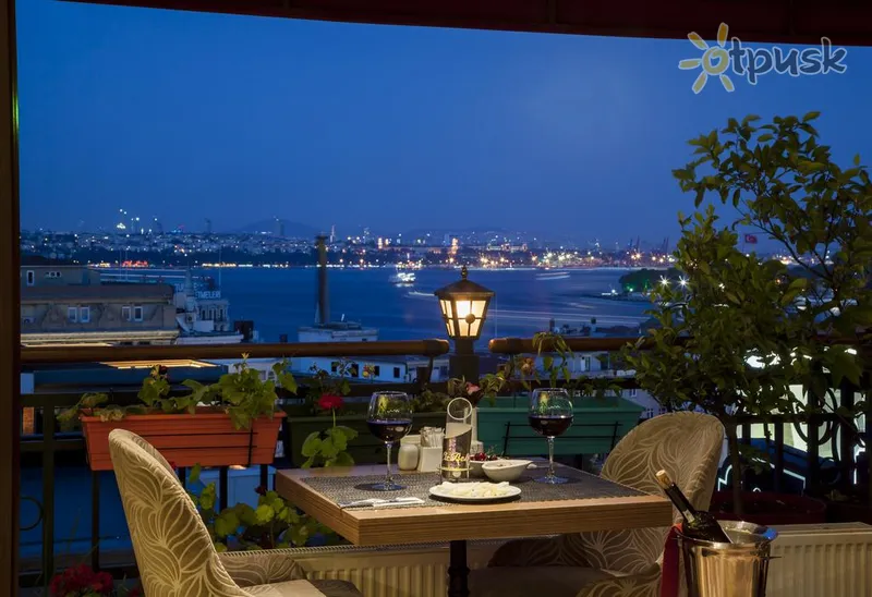 Фото отеля Galata La Bella Hotel 4* Стамбул Турция бары и рестораны