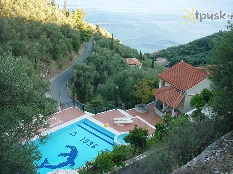 Фото отеля Panorama Villa 3* Korfu Graikija išorė ir baseinai