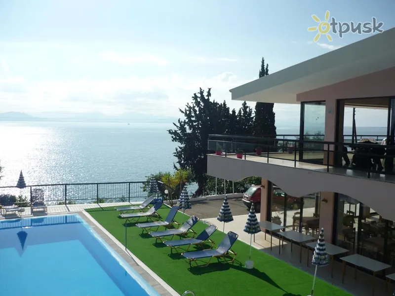 Фото отеля Karina Hotel 2* Korfu Graikija išorė ir baseinai
