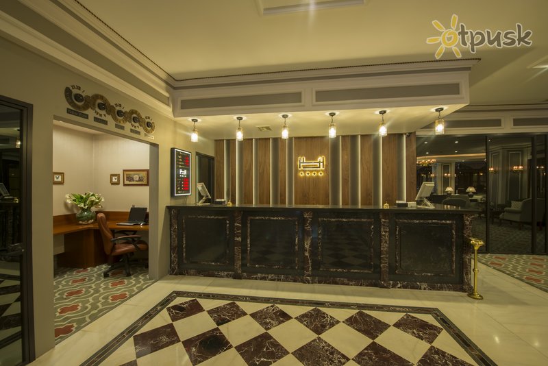 Фото отеля Yigitalp Hotel Istanbul 4* Стамбул Турция лобби и интерьер