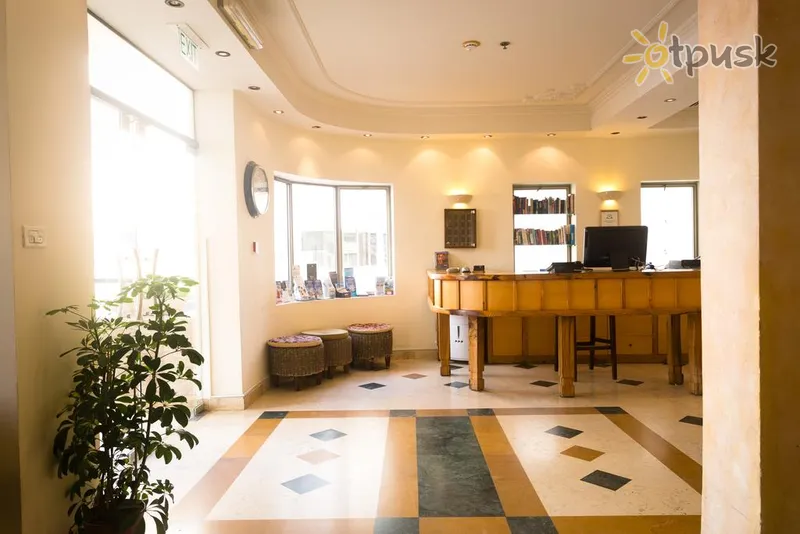 Фото отеля De La Mer Hotel 3* Telaviva Izraēla vestibils un interjers