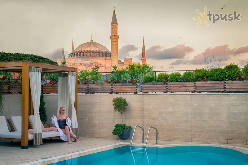 Фото отеля Sura Hagia Sophia Hotel 5* Stambulas Turkija išorė ir baseinai