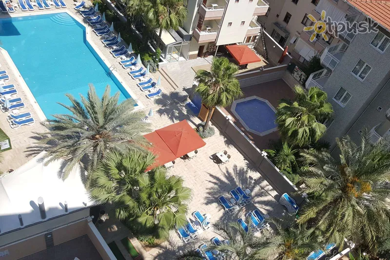 Фото отеля Carmen Suite Hotel 3* Alanija Turkija išorė ir baseinai