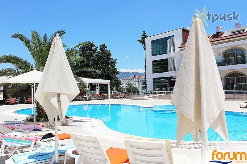 Фото отеля Forum Residence Hotel 4* Мармарис Турция экстерьер и бассейны