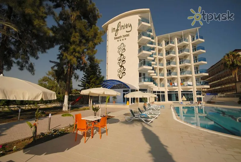 Фото отеля Infinity Beach Hotel 4* Alanija Turkija išorė ir baseinai