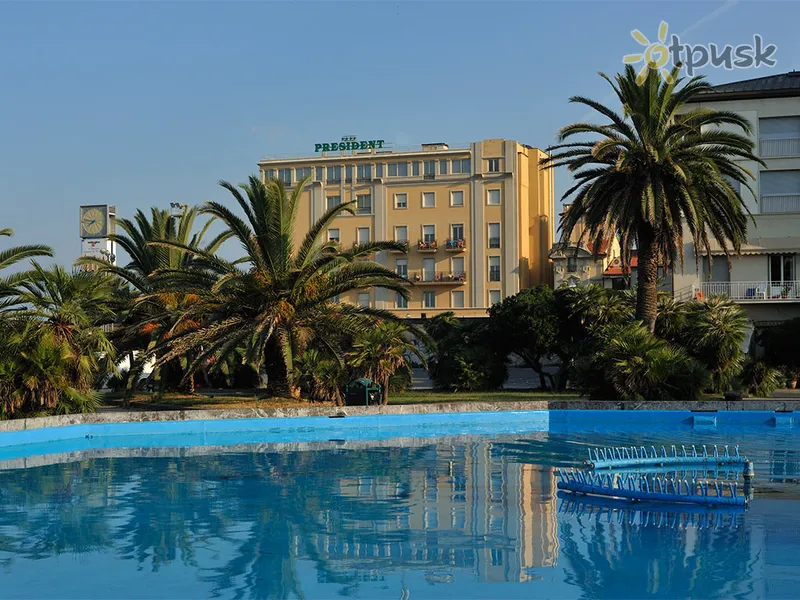 Фото отеля President Hotel 4* Виареджио Италия экстерьер и бассейны
