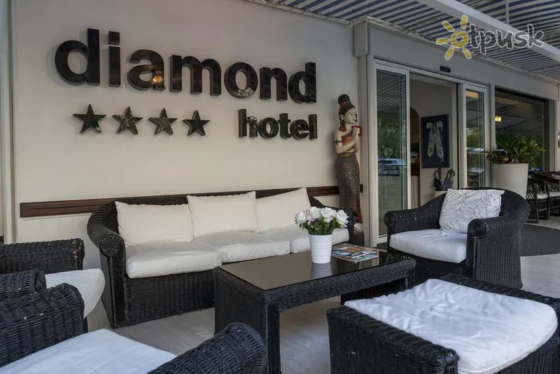 Фото отеля Diamond Hotel (Riccione) 4* Riminis Italija išorė ir baseinai