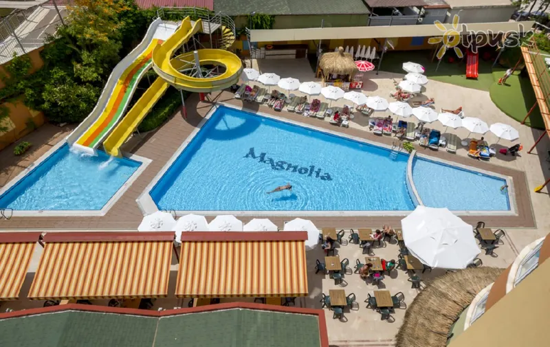 Фото отеля Magnolia Hotel Alanya 4* Аланія Туреччина аквапарк, гірки