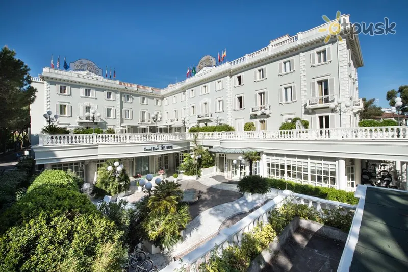 Фото отеля Des Bains Grand Hotel 5* Римини Италия экстерьер и бассейны