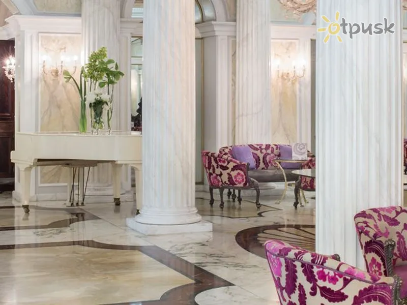 Фото отеля Des Bains Grand Hotel 5* Римини Италия лобби и интерьер