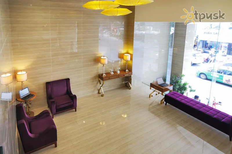 Фото отеля Lavender Boutique Hotel 3* Хошимин Вьетнам лобби и интерьер