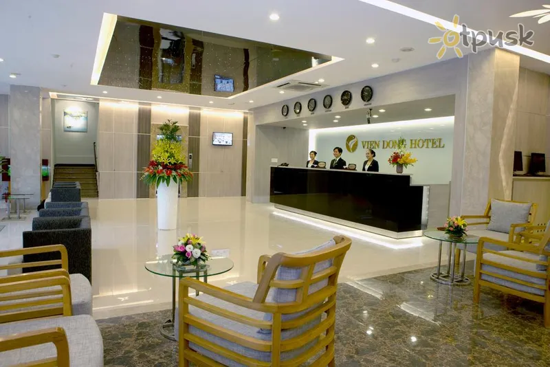 Фото отеля Vien Dong Hotel 3* Хошимін В'єтнам лобі та інтер'єр