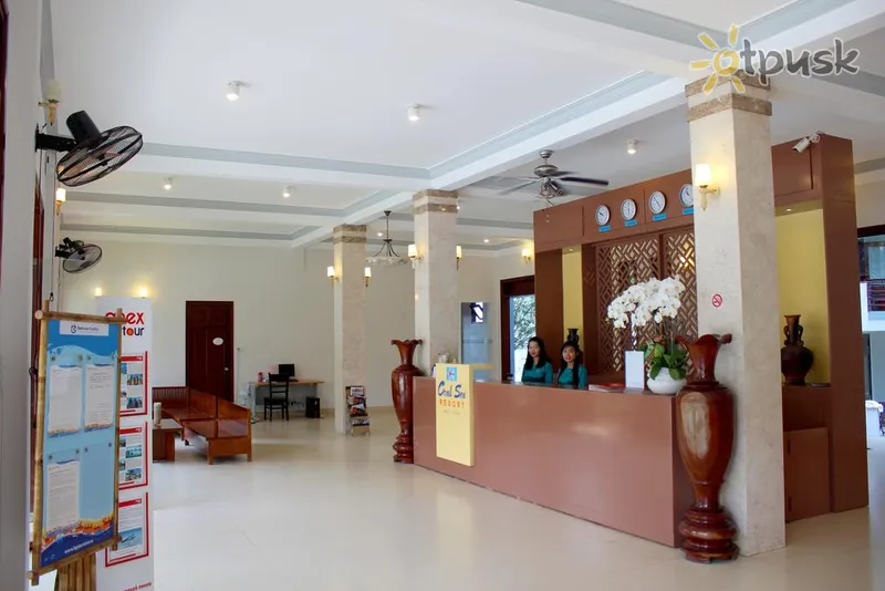 Фото отеля Coral Sea Resort 3* Фантьет Вьетнам лобби и интерьер