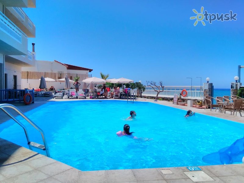 Фото отеля Almare Beach Hotel 3* о. Крит – Ираклион Греция экстерьер и бассейны