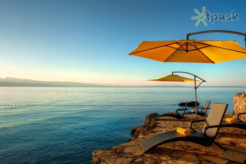 Фото отеля Grand Hotel Adriatic I 4* Опатия Хорватия пляж