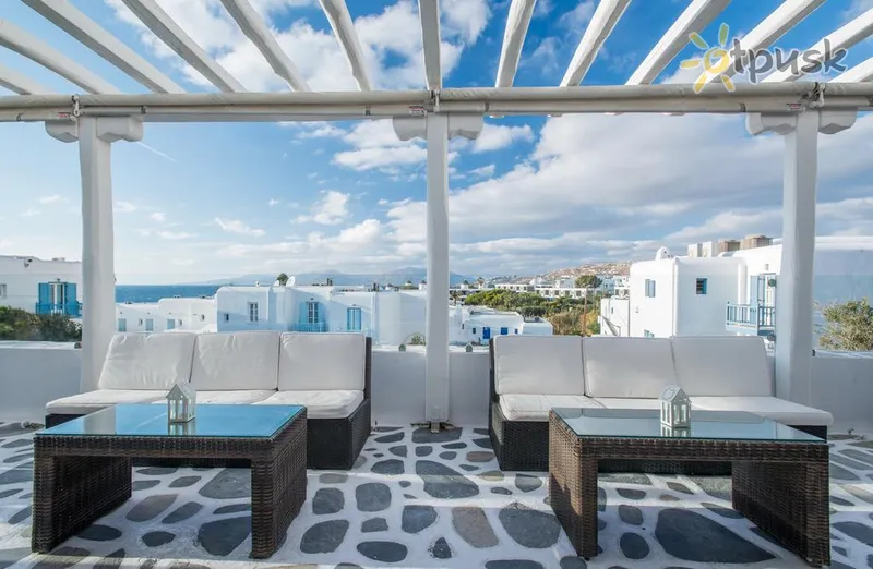 Фото отеля Adonis Hotel 4* Mikėnai Graikija išorė ir baseinai