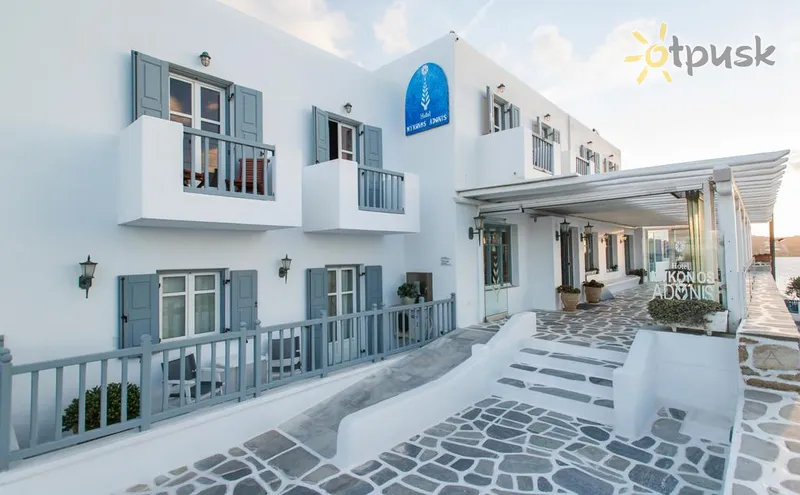 Фото отеля Adonis Hotel 4* о. Міконос Греція екстер'єр та басейни