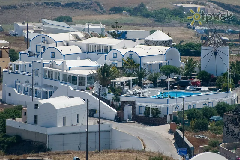 Фото отеля Milos Villas 3* о. Санторини Греция экстерьер и бассейны
