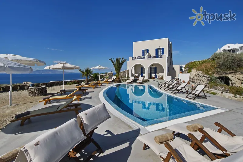 Фото отеля Pezoula Villa 2* о. Санторини Греция экстерьер и бассейны